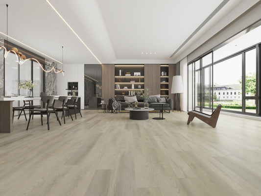 FloorSense - 6mm Vinyl Click Plank (7"x48"): Beachwood