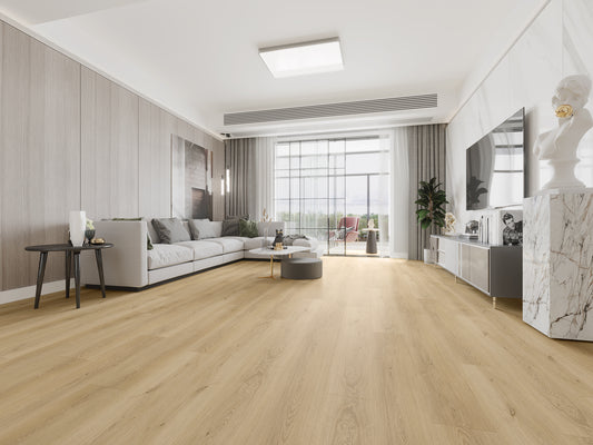 FloorSense - 6mm Vinyl Click Plank (7"x48"): Coastal